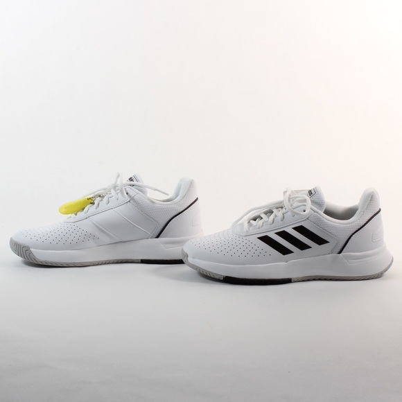Men’s Adidas Courtsmash Tennis Shoes White NEW - Picture 3 of 7